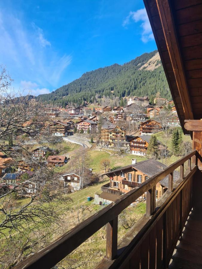 Traditional Chalet In Wengen - Top Floor Exterior foto