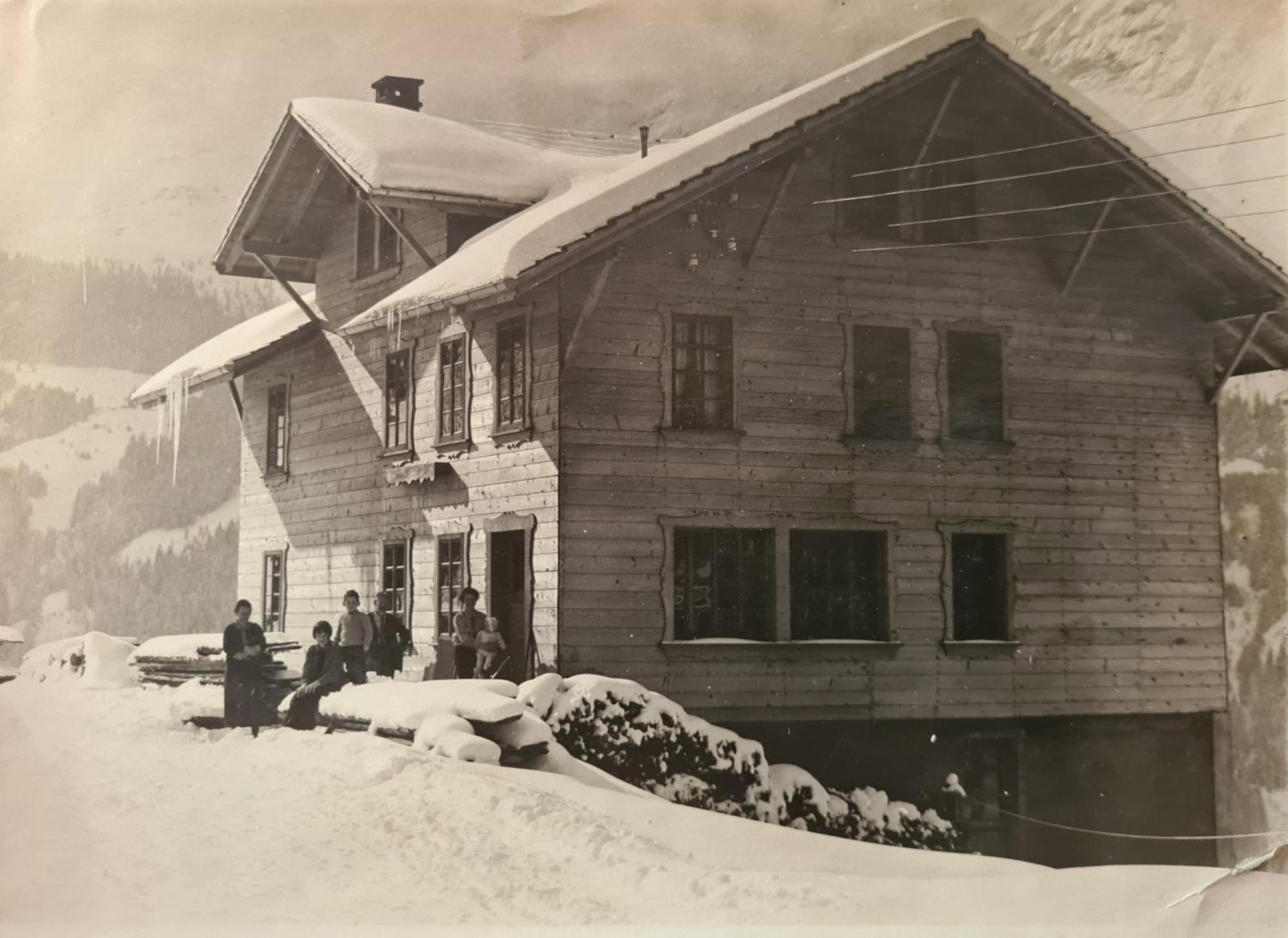 Traditional Chalet In Wengen - Top Floor Exterior foto